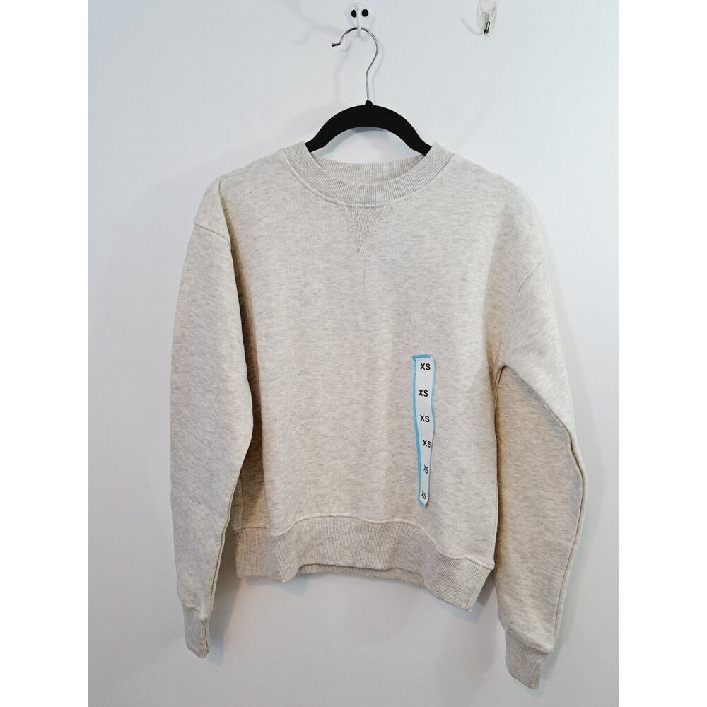 Cg.l.cg New! Women's Gray Pullover Sweatshirt In Size XS Short Length